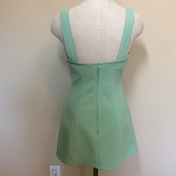 C/MEO collective high heart top mint tie zip - Picture 6 of 13